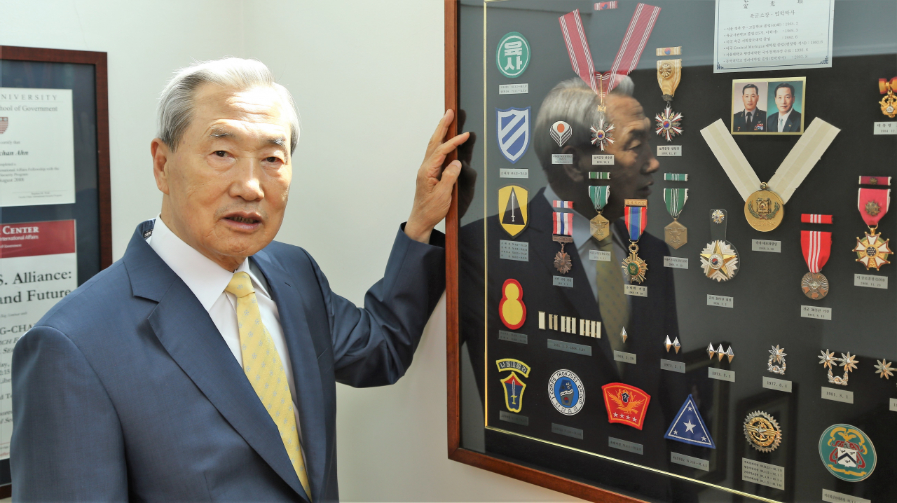 안광찬 한국·유엔사친선협회(KUFA) 초대 회장은 헤럴드경제와의 인터뷰에서 “대한민국은 한미동맹을 기반으로 국가 안보를 튼튼히 해온 것은 물론 눈부신 경제성장을 이룩했다”고 밝혔다. [KUFA 제공]