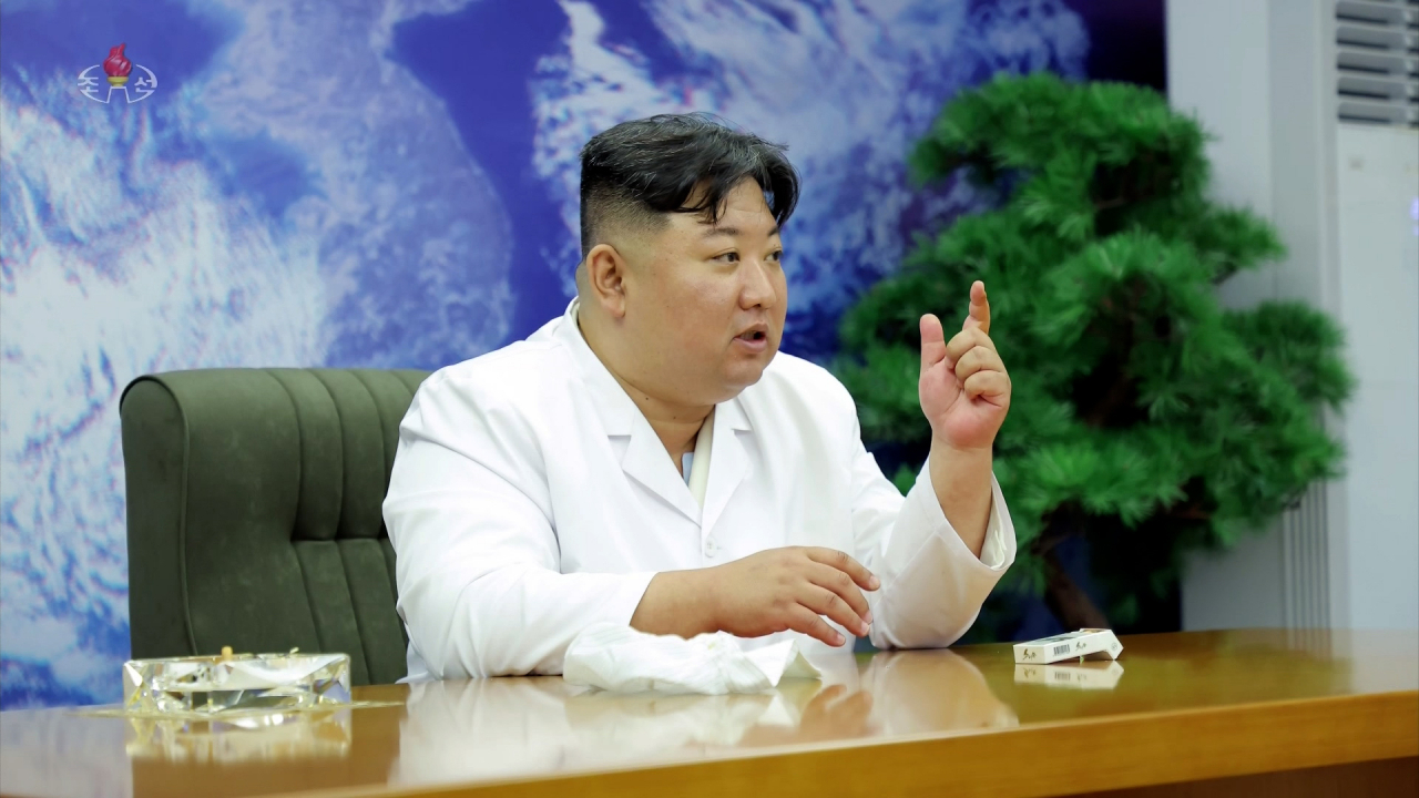 김정은 북한 국무위원장. [연합]