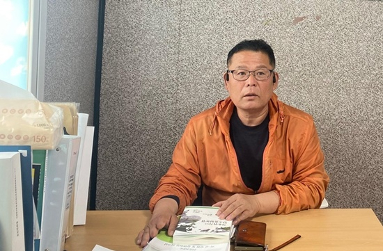 해남군 산막영농조합 권길환 대표.