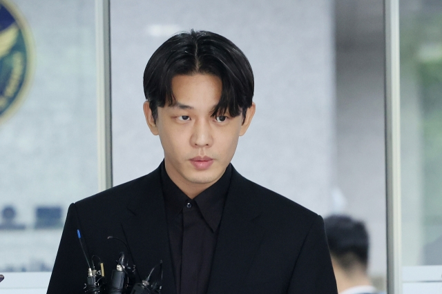 마약류투약 혐의를 받는 배우 유아인 [연합]