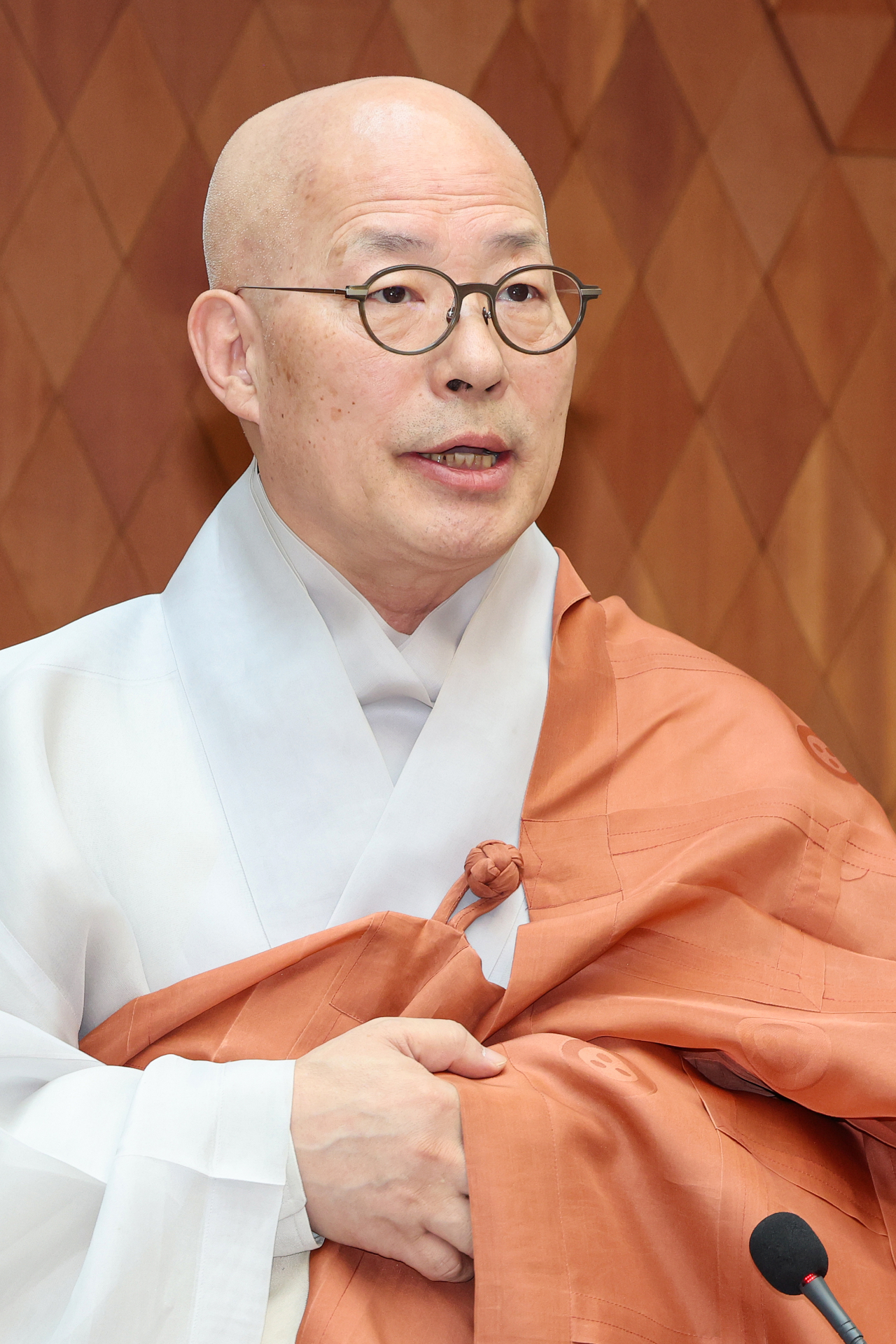 대한불교조계종 총무원장 진우스님. [연합]