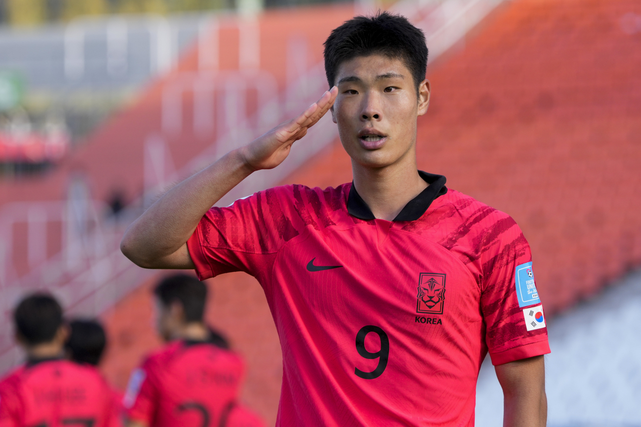 추가골을 기록한 이영준.[AP]