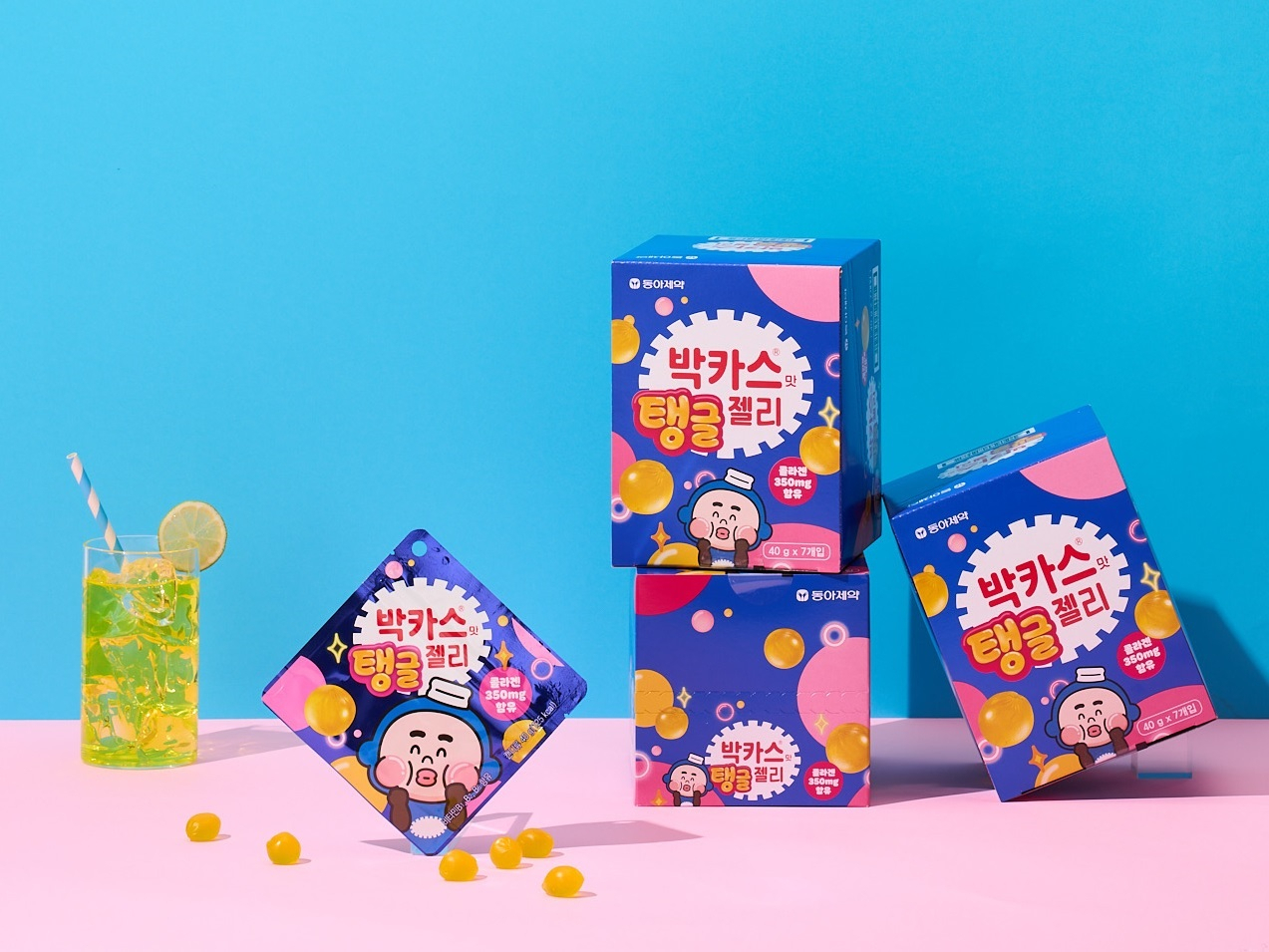 박카스맛 탱글 젤리[동아제약 제공]