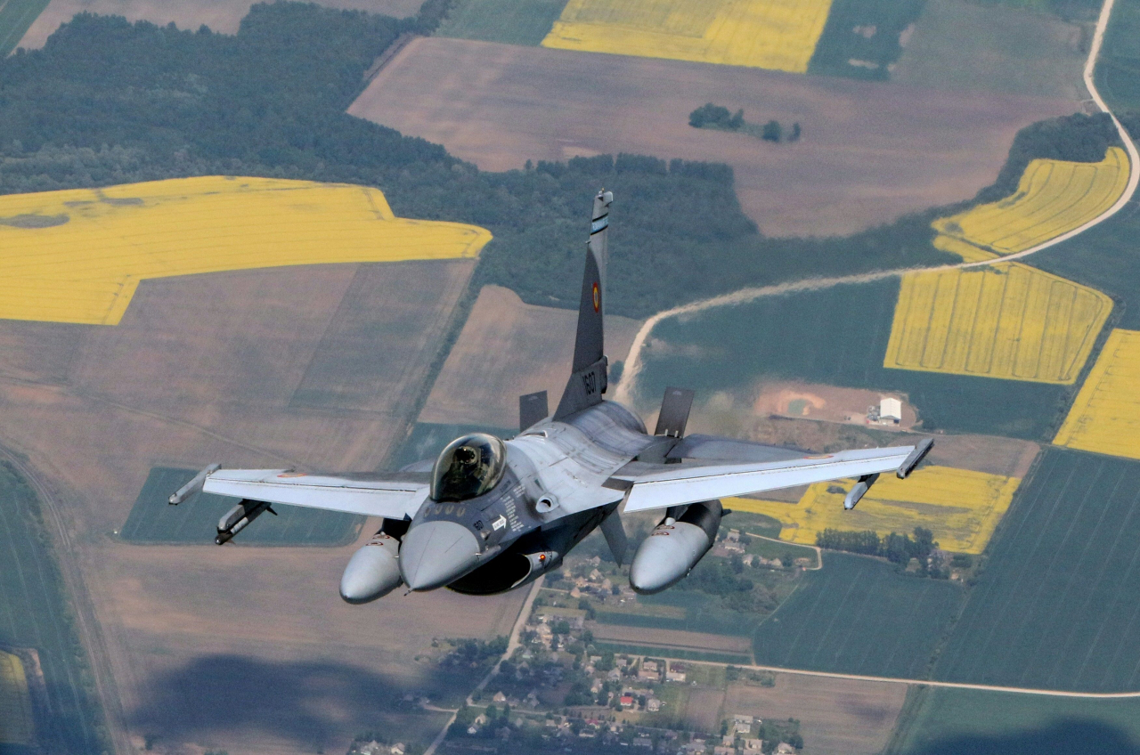 F-16 전투기 [AFP]
