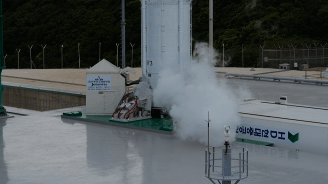 누리호 발사 모습. [과학기술정보통신부 제공]