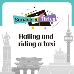 Hailing and riding a taxi