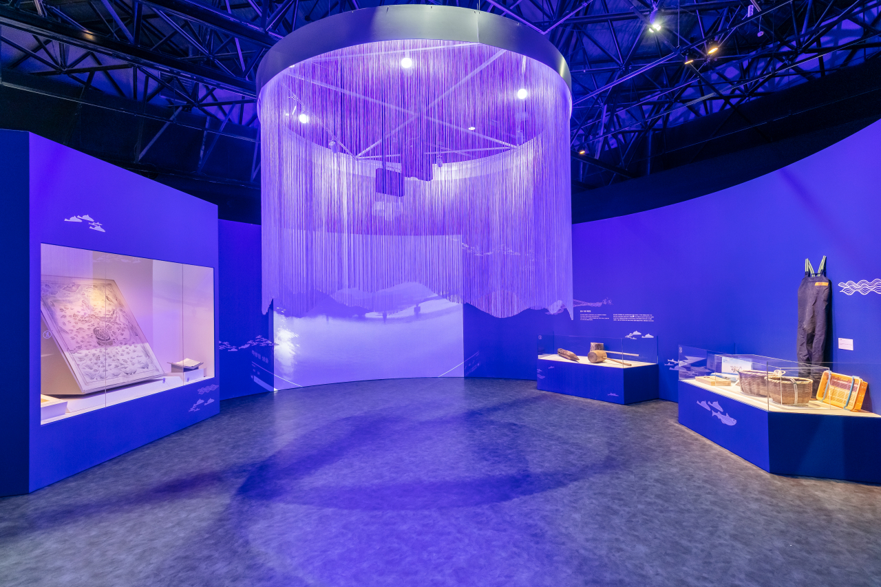 The special exhibition titled "Korea's Top 3 Dried Seafood" at the National Folk Museum of Korea (NFMK)