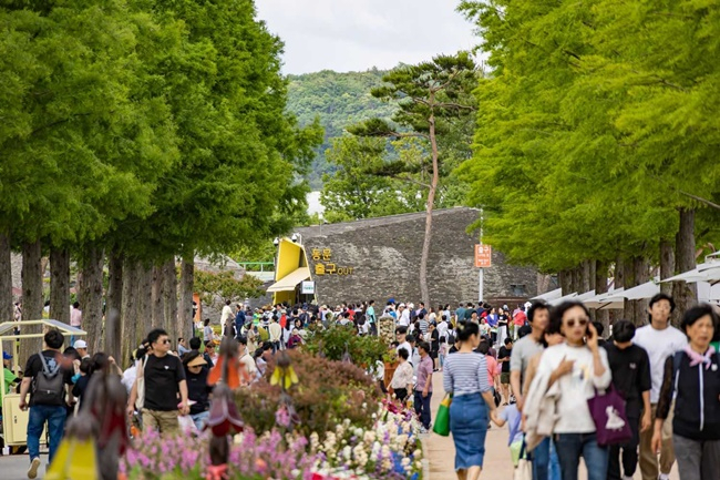 2023순천만국제정원박람회장 숲길.