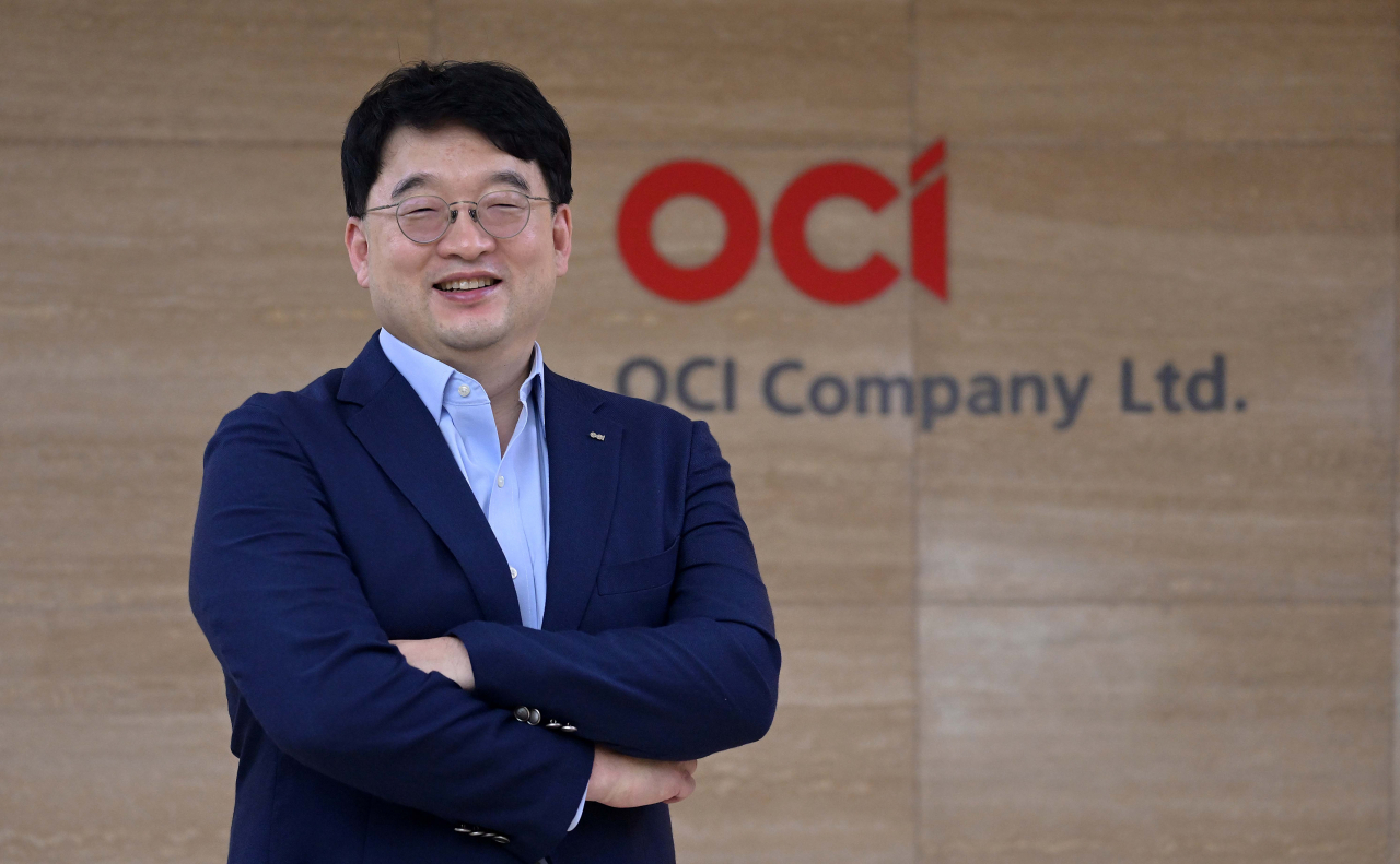 이우현 OCI 대표이사. 이상섭 기자