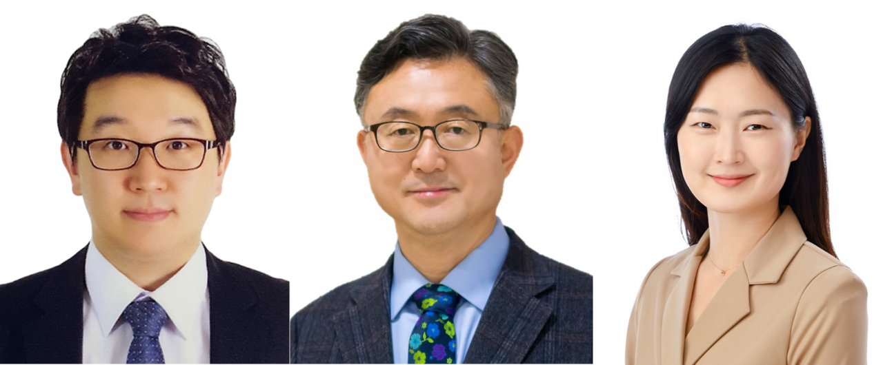 이번 연구를 수행한 지스트 연구진. 강홍규(왼쪽부터) 박사, 이광희 소장, 정소영 박사.[지스트 제공]