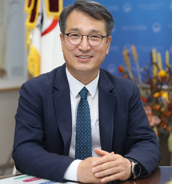 서효원 국립식량과학원장. 그는 헤럴드경제와의 인터뷰를 통해 “가루쌀을 활용한 쌀 가공산업을 활성화하겠다”며 지속가능한 농업과 농촌의 밑거름이 되겠다고 했다.