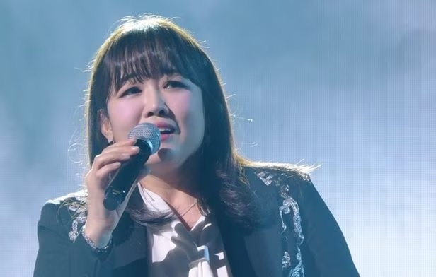가수 정미애. [KBS 방송화면 갈무리]