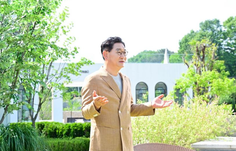 한종희 삼성전자 DX부문장 부회장 모습[삼성전자 제공]