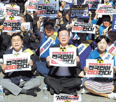 김기현(위쪽) 국민의힘 대표와 이재명 더불어민주당 대표 [연합]