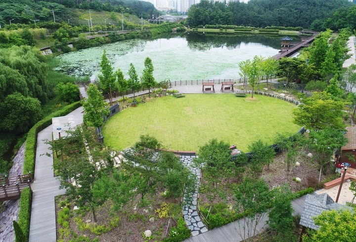 울산 중구 ‘태화연 실외정원’ 전경. [사진=울산 중구]