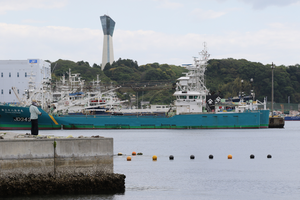 일본 후쿠시마현 이와키시 오나하마항 [연합]