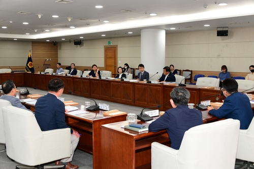 광주 상수도관 파손 대책 간담회[광주시의회 제공]