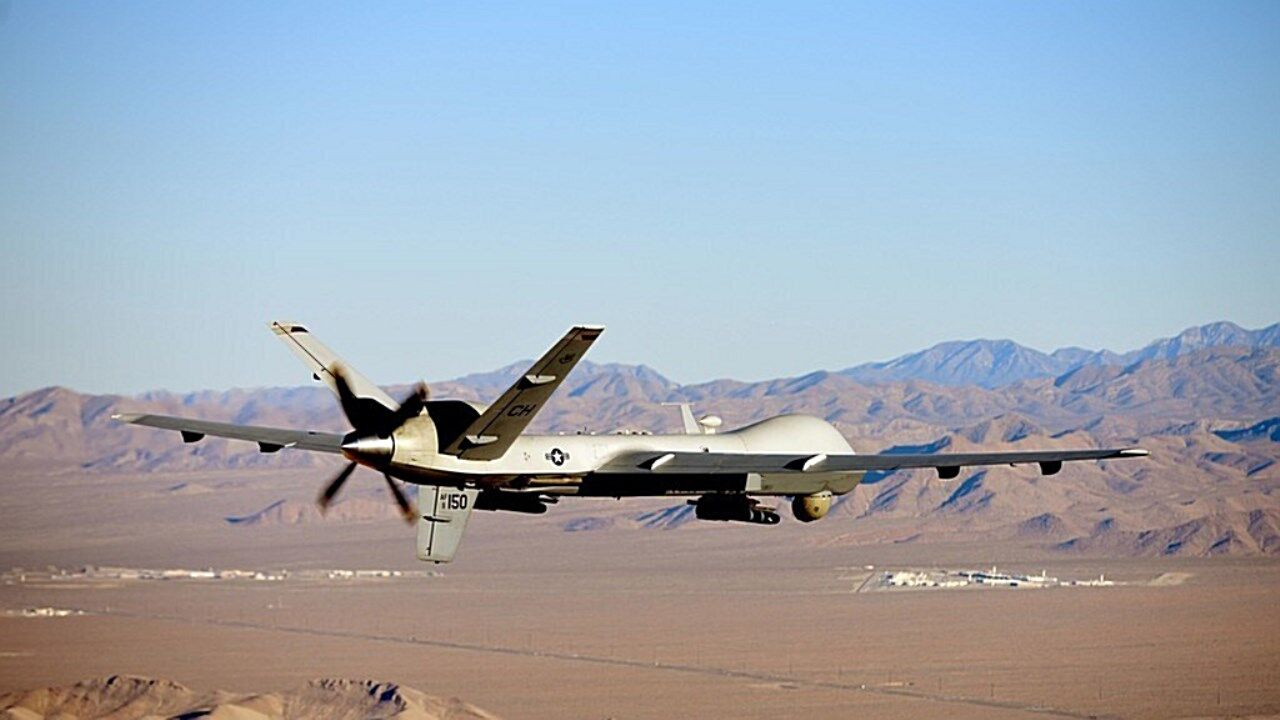 미 공군 무인기(드론) MQ-9 리퍼 자료사진. [연합]