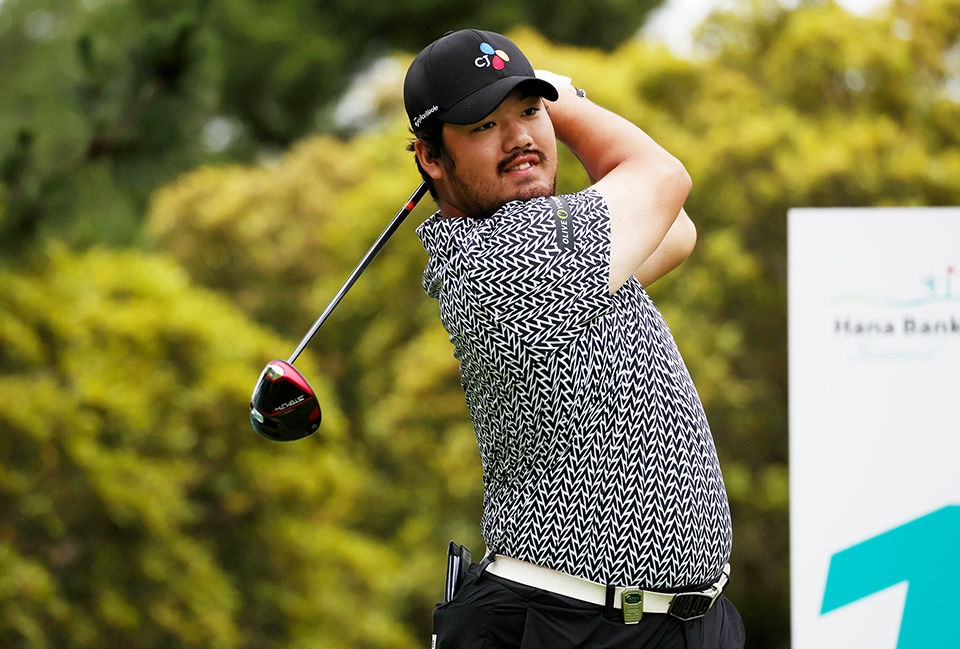 한국 장타 1위 정찬민.[KPGA 제공]