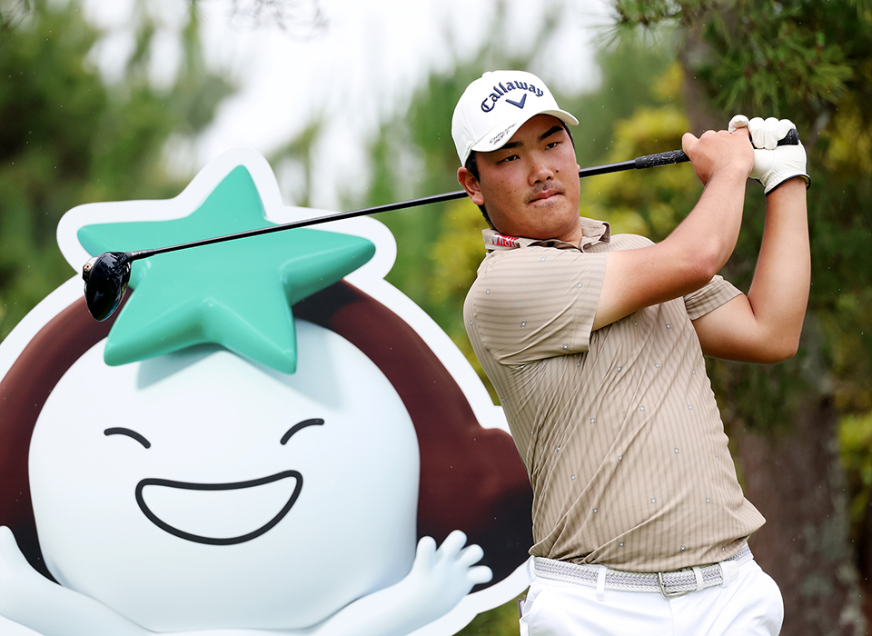 일본 장타 1위 가와모토 리키.[KPGA 제공]