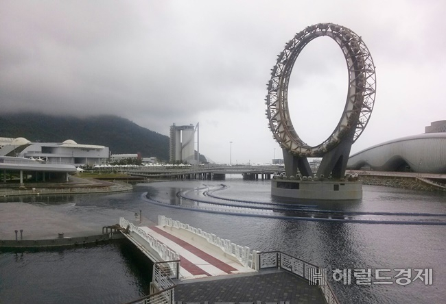 여수박람회장 빅오쇼 무대. [헤럴드DB]