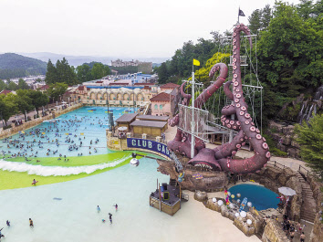 캐리비안 베이 모습 [삼성물산 리조트 부문 제공]