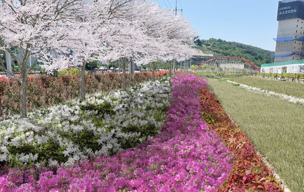 광양 바람길 숲 예상도.