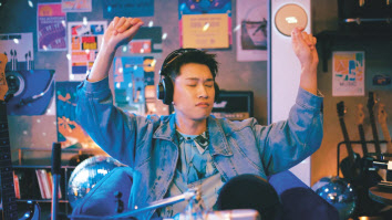 LG전자가 가수 크러쉬와 함께 제작한 ‘내심. 바람’뮤직비디오 중 한 장면 [LG전자 유튜브채널]