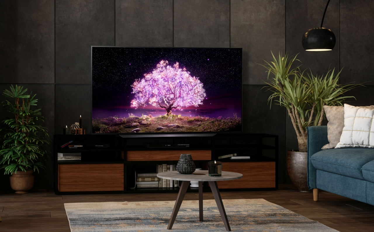 위치의 TV 성능평가에서 최고점을 받은 LG 올레드 TV.[LG전자 제공]