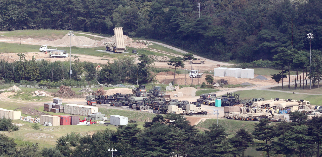 국방부와 환경부는 21일 국방시설본부가 앞서 접수한 경북 성주 사드기지 환경영향평가서 협의를 완료했다고 밝혔다. 자료사진. [연합]