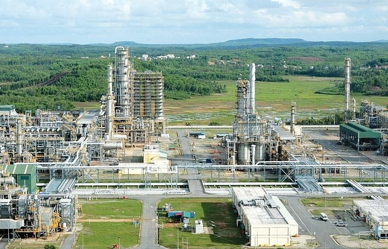 SK에코플랜트와 글로벌 에너지 기업 테크닙(TechnipFMC)이 베트남 붕따우 지역에서 건설하고 있는 올레핀 공장 전경. [SK그룹 제공]