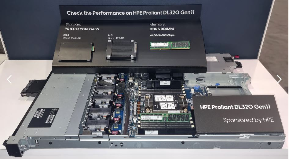 ‘HPE 디스커버 2023’에서 소개된 SK하이닉스의 첨단 메모리 솔루션 [SK하이닉스 뉴스룸]