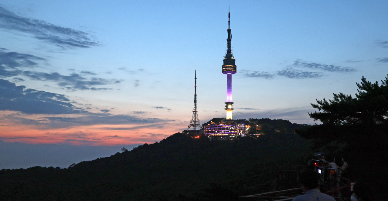 서울 남산 전경. [연합]