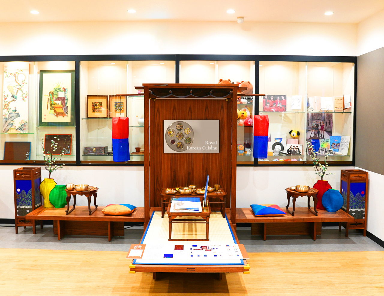 "Korean Food Culture Box" set up at the Korean Cultural Center Osaka, Japan (KCDF)