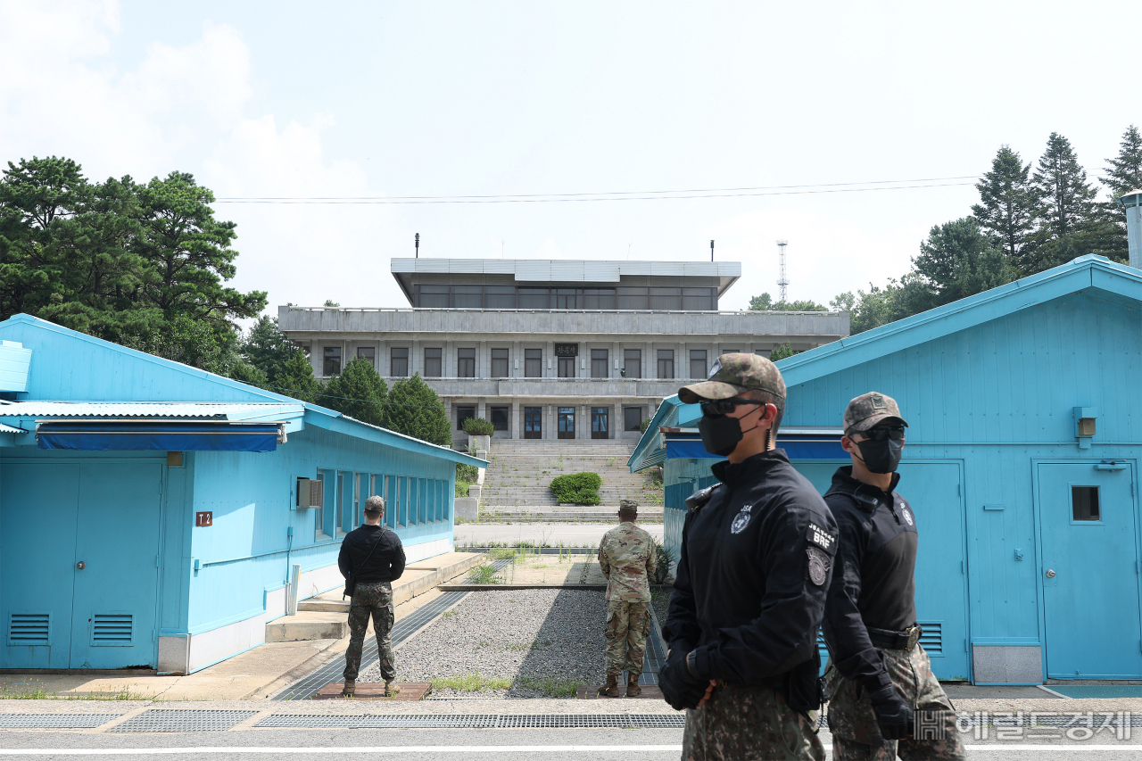 기도 파주시 판문점에 적막감이 흐르고 있다. 사진공동취재단