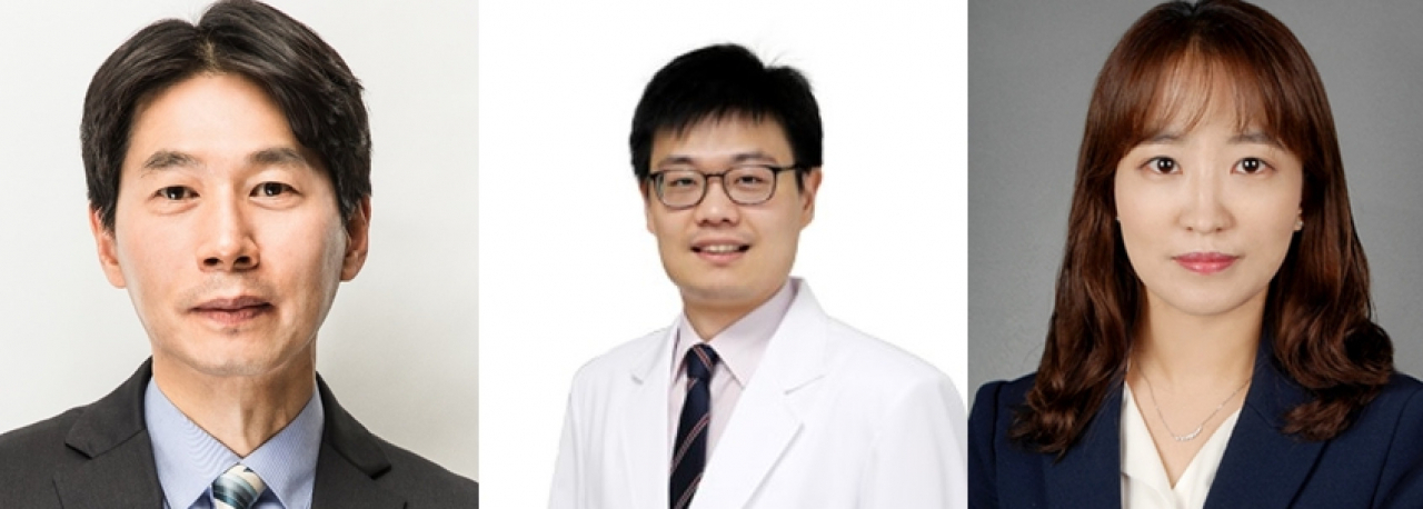 좌측부터 분당서울대병원 임수 교수, 고대안암병원 배재현 교수, 경희대학교 임현정 교수
