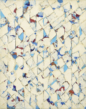 정상화,무제 (無題) 84-5,캔버스에 아크릴,25.8&times;17.9cm, 1984