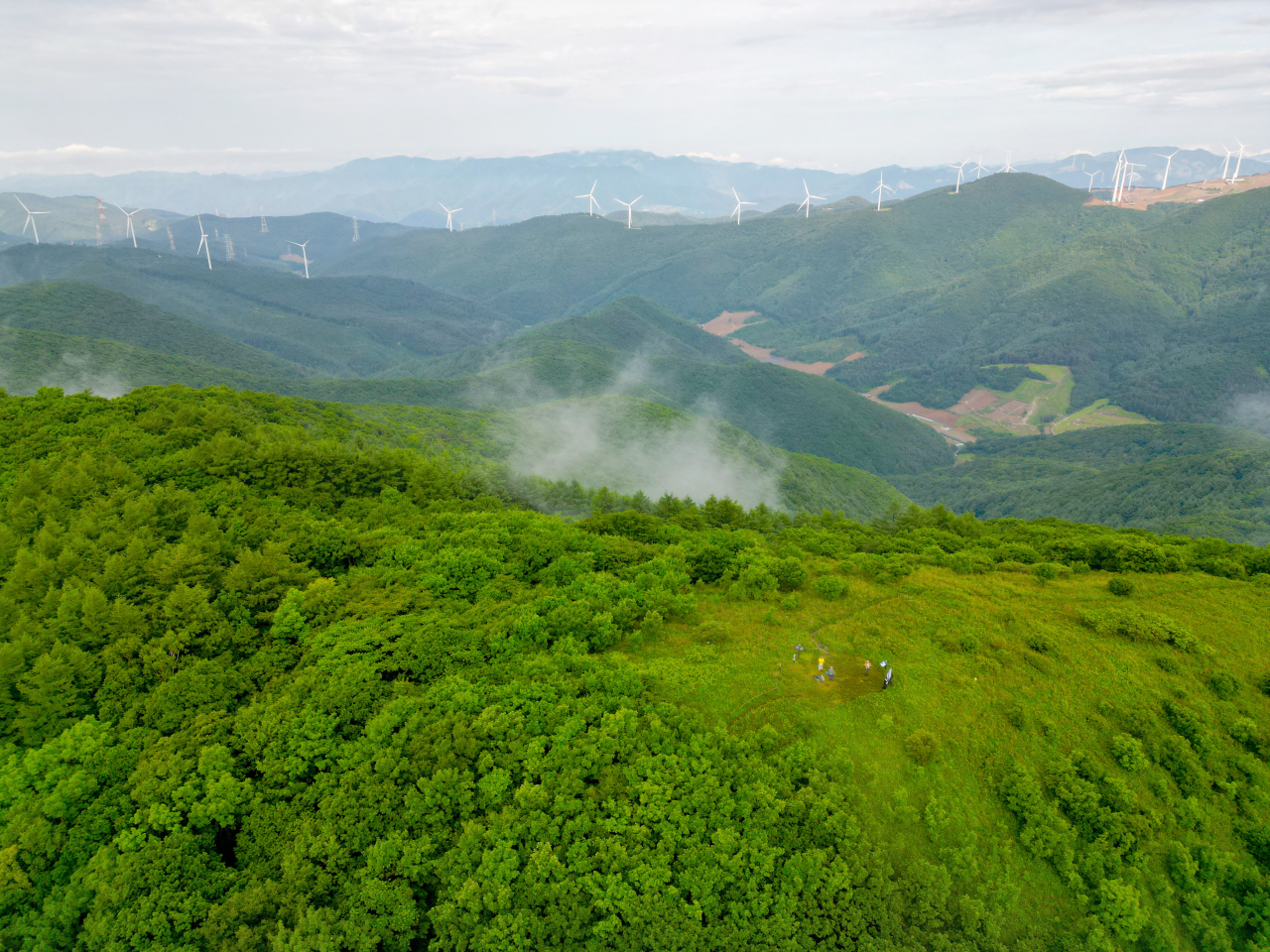 대덕산 정상