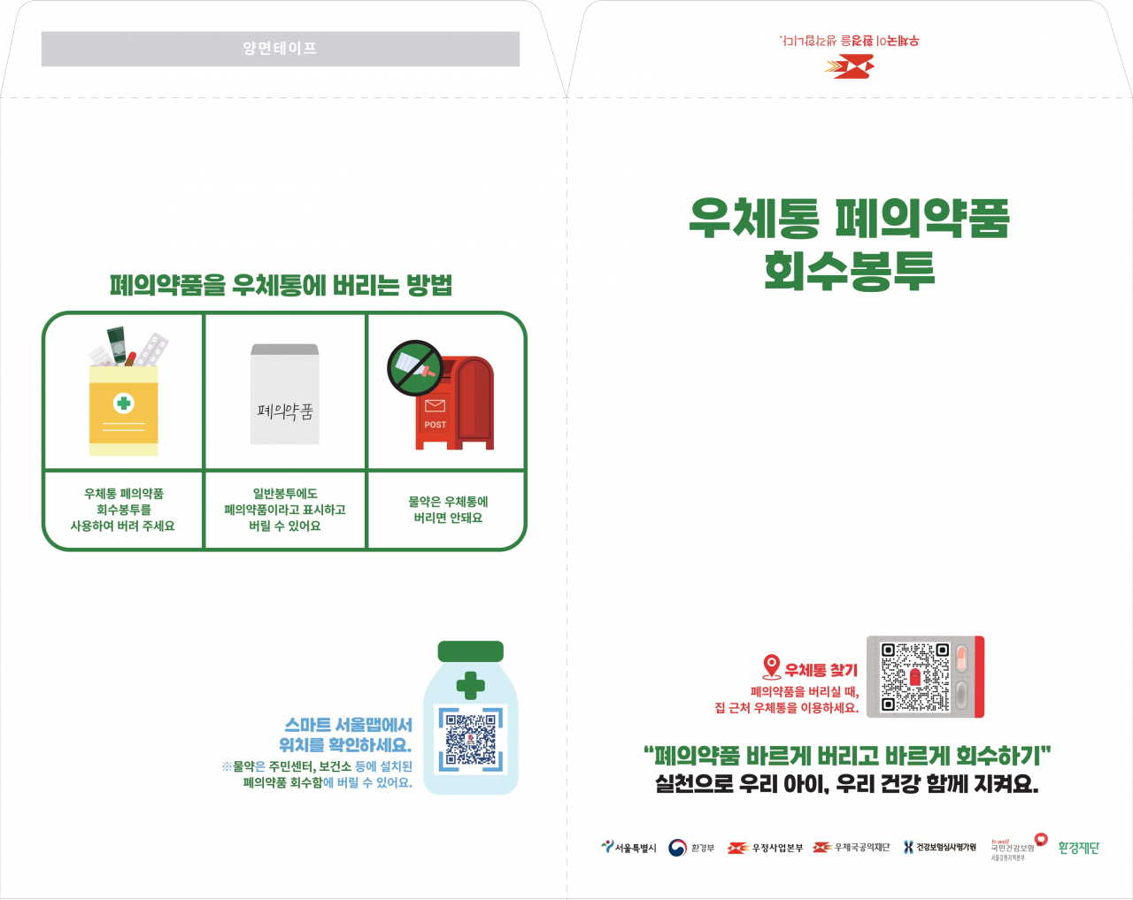 7월부터 서울에서 폐의약품을 우체통을 통해 배출할 수 있게 된다. [서울시 제공]