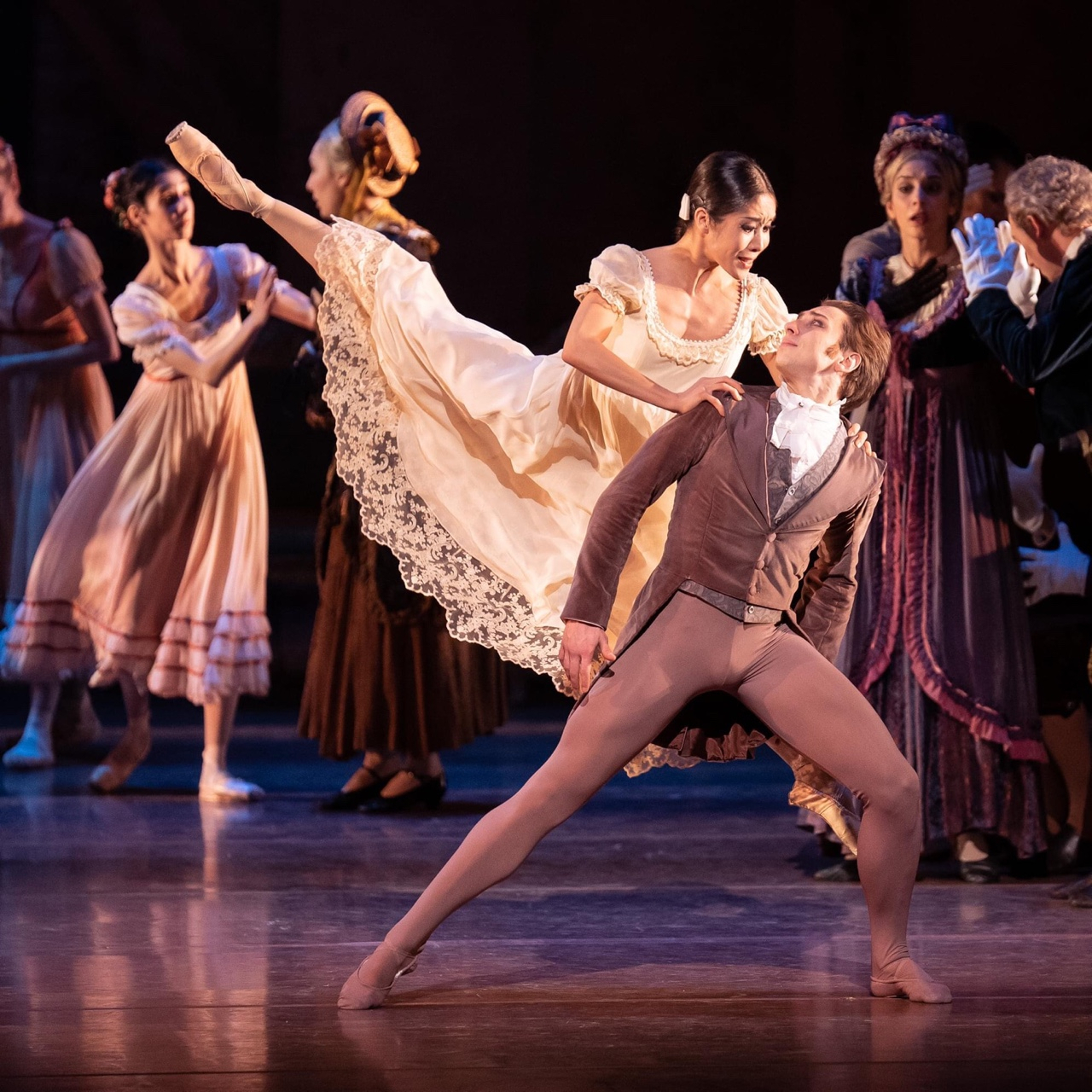 Kang Hyo-jung performs “Onegin.” (Stuttgart Ballet/IPAP)
