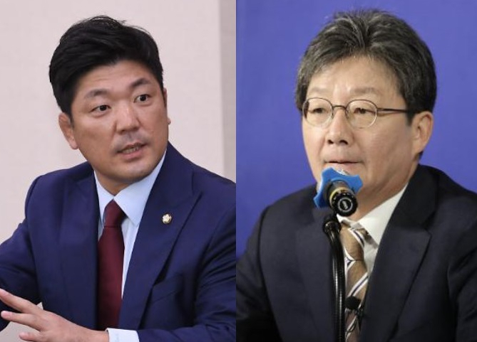 이용 국민의힘 의원(왼쪽)과 유승민 전 의원.(자료사진) [연합]