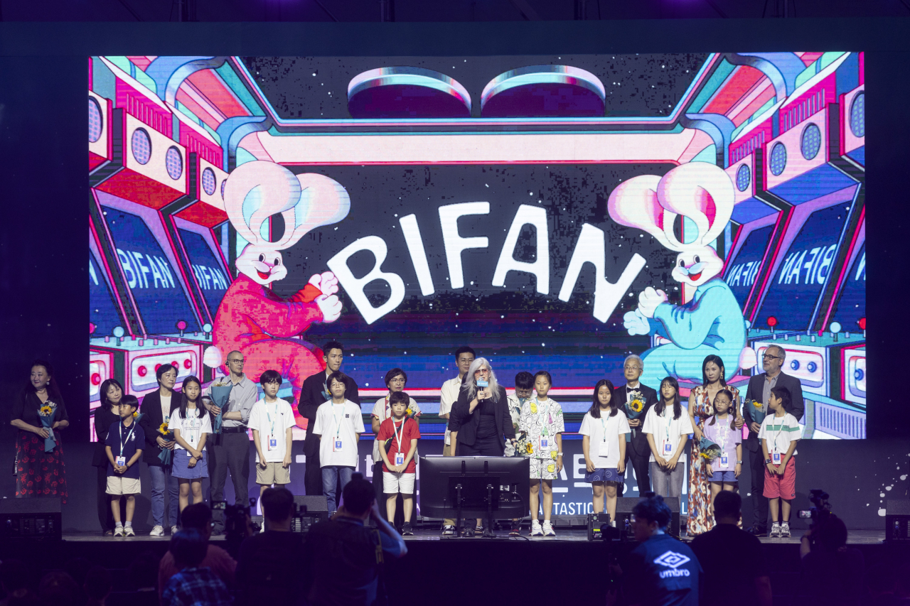 지난달 29일 제27회 부천국제판타스틱영화제 개막식 현장. [부천국제판타스틱영화제 제공]