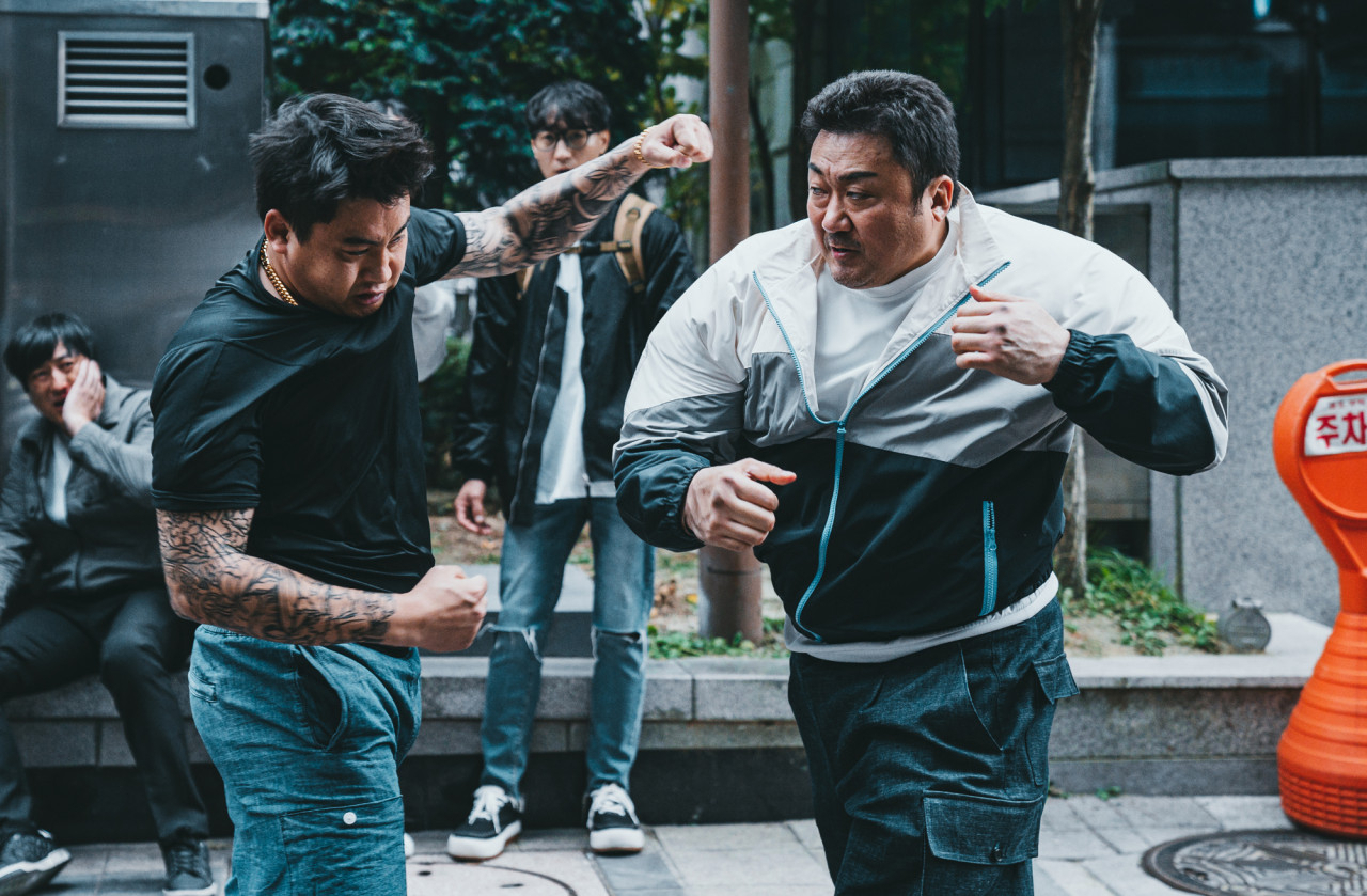 A scene from “The Roundup: No Way Out” (ABO Entertainment)