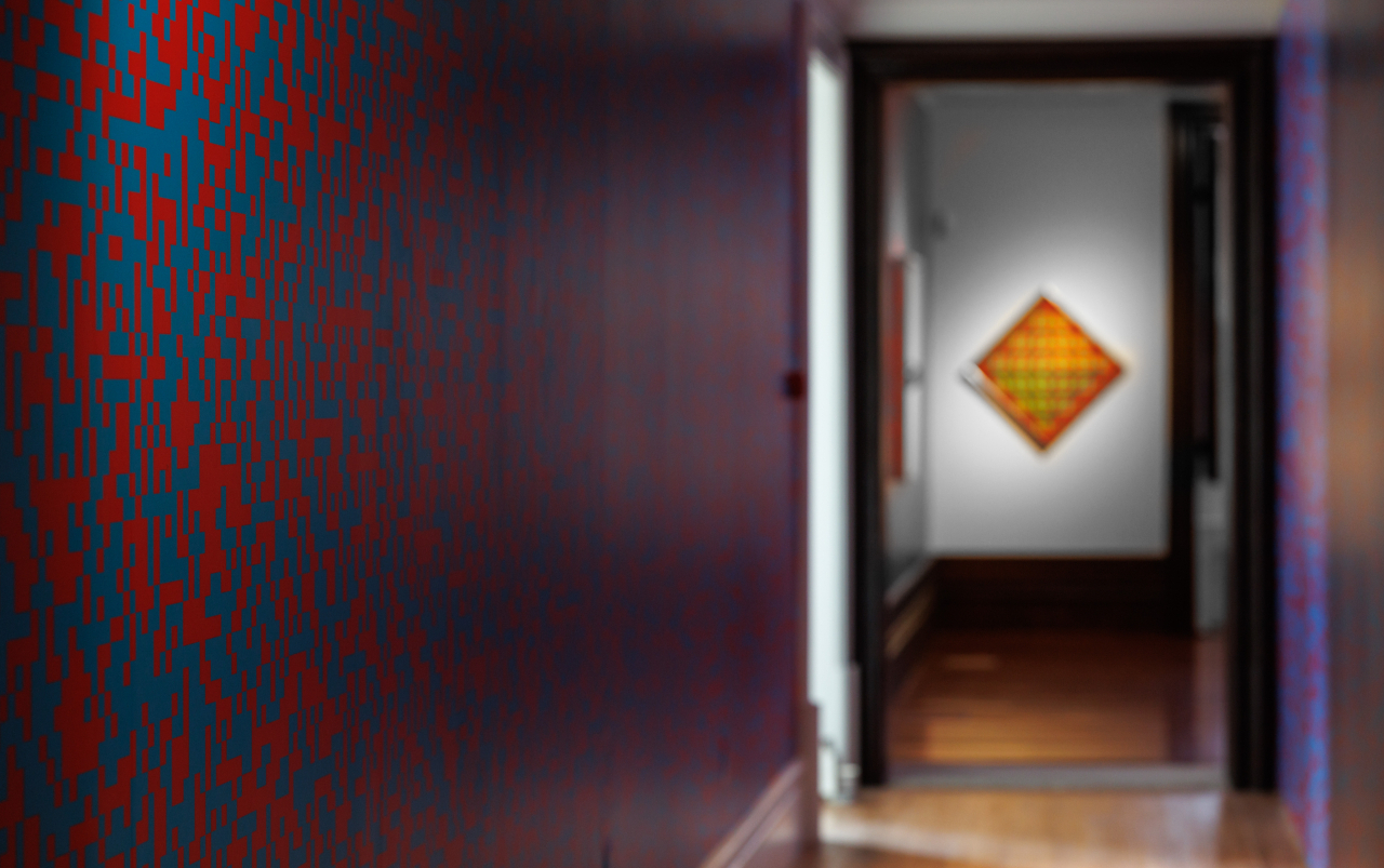 포르투로 건너간 영국 테이트 광학예술 중 ▷Victor Vasarely /ADAGP, Paris /SPA, Lisboa, 2023 ▷Francois Morellet / ADAGP, Paris / SPA, Lisboa, 2023