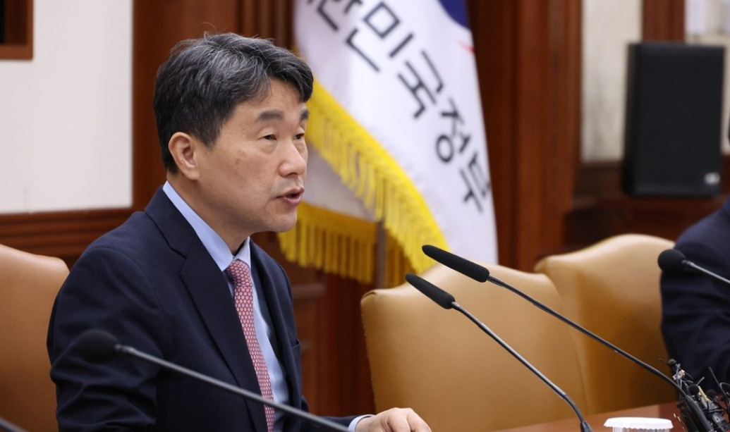 지난 4월 제3차 사회관계장관회의에서 이주호 부총리가 발언하고 있다. [연합]