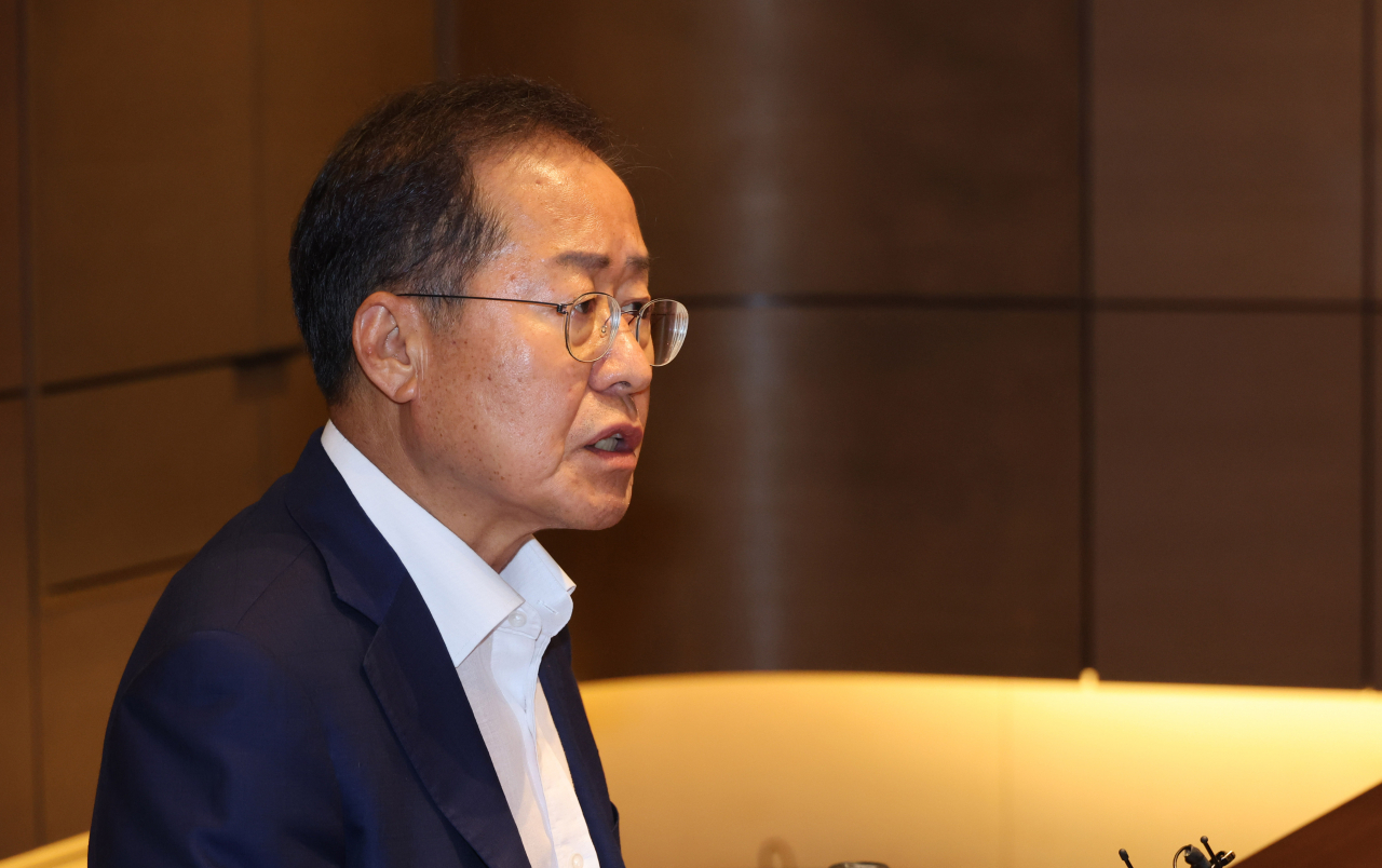 홍준표 대구시장.[연합]