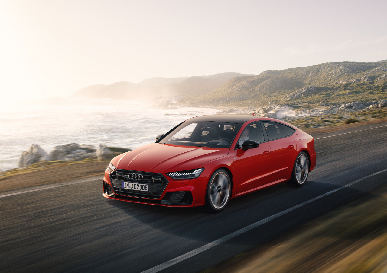 더 뉴 아우디 A7 55 TFSI e 콰트로 프리미엄. [아우디 제공]