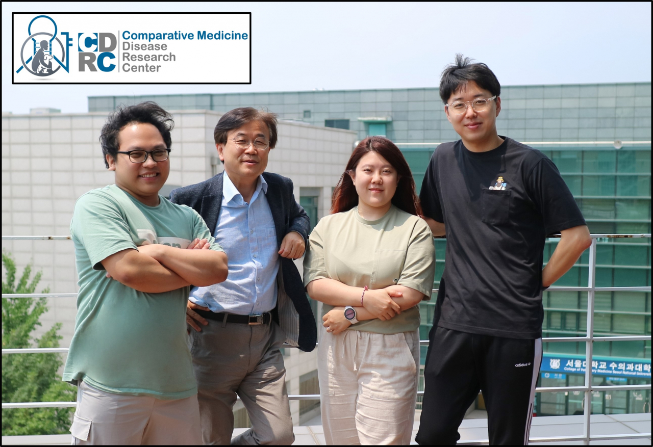 조제열(왼쪽 두번째) 교수 연구팀.[서울대학교 제공]