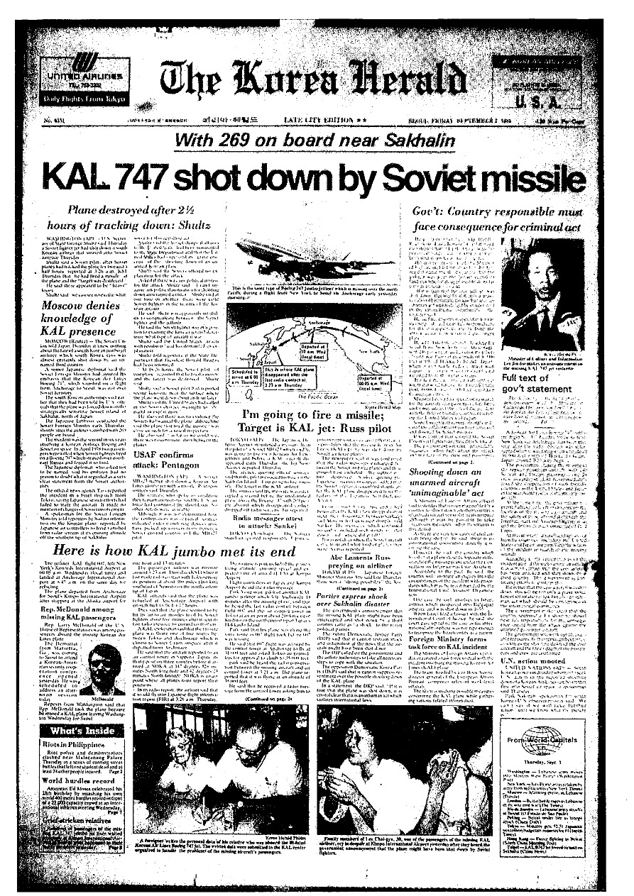 [Korean History] How KAL007 tragedy gave civilians access to GPS - The ...