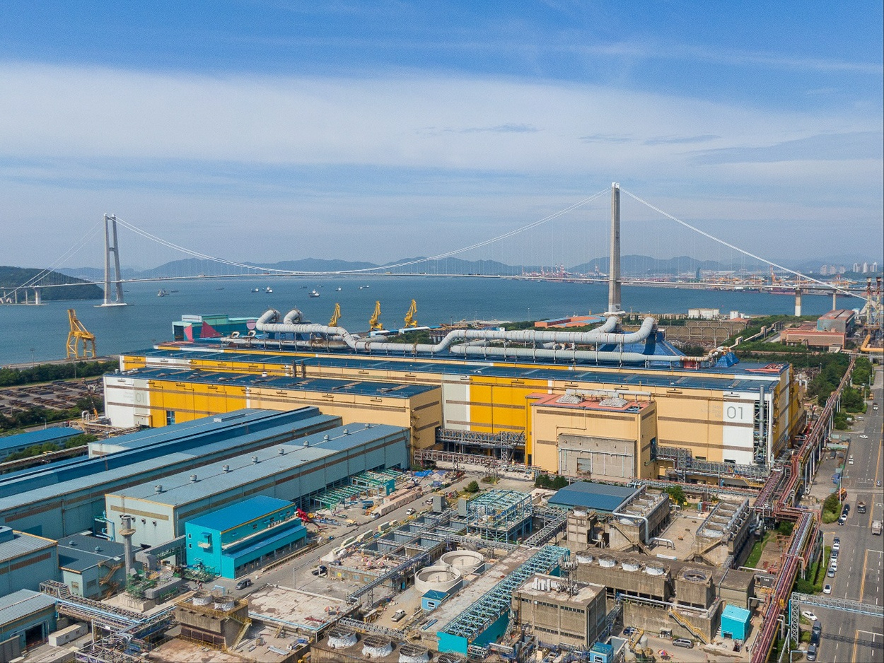 A Hyper Non-oriented electrical steel sheet plant at Posco‘s Gwangyang Steelworks in South Jeolla Province (Posco)